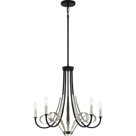 Quoizel Jada Chandelier JDA5027MBK